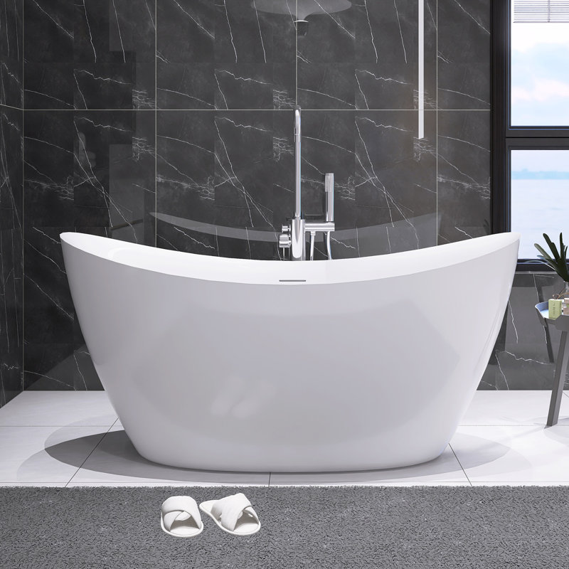 Baignoire de trempage autoportante 60 po