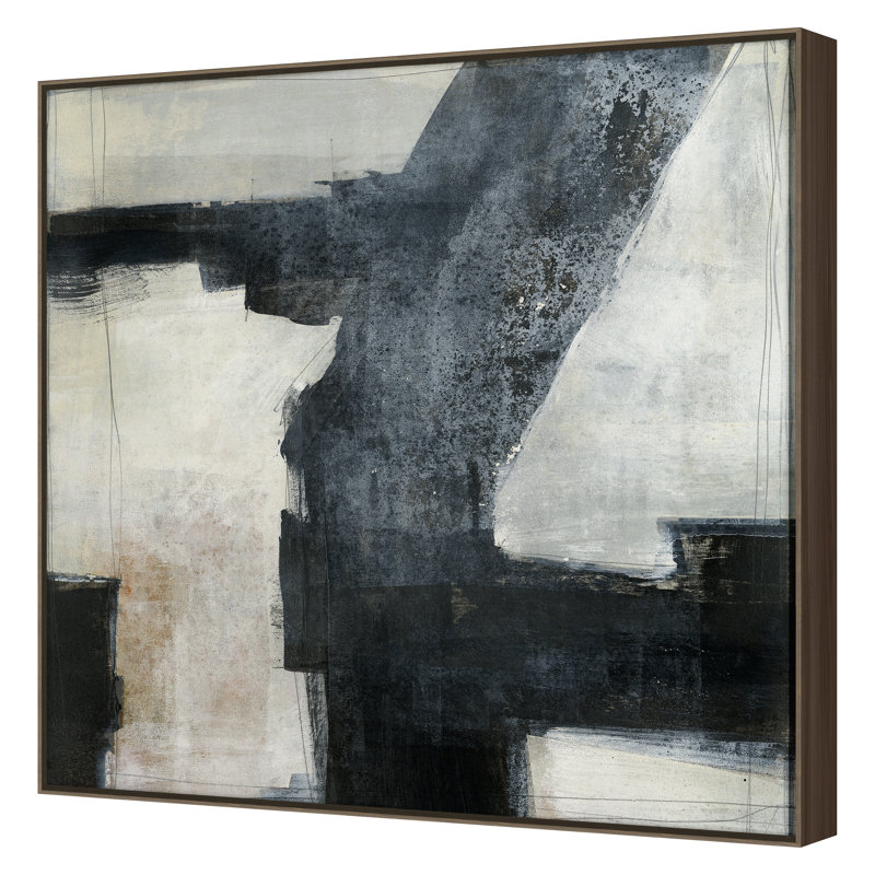 Meditations 2 Print by Maeve Harris, 50" H x 50" W x 2" D, Walnut