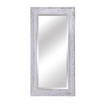 Wood Frame Lengthened Mirror
