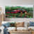 White Floater Framed