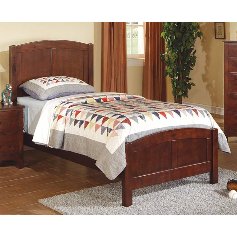 Baelynn Panel Bed, Brown, Twin