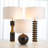 Marble Stack Lamp-Black