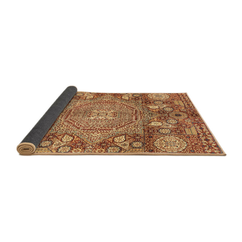 Tapis abstrait moderne 4005, Rond 5 pi