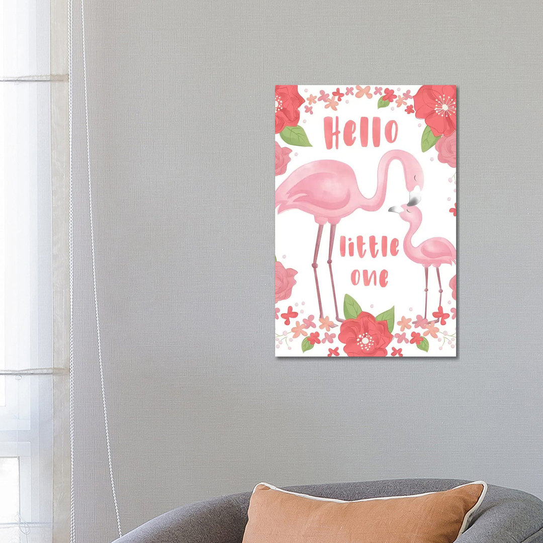 Flamingo Dreams I von Dana Saulnier - Galerie- Giclée auf Leinwand