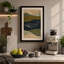 Whale and Mountain Coastal - Wrapped Canvas-2093130621-2093130622
