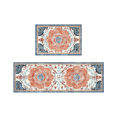  Tapis de sol antidérapant deux pièces