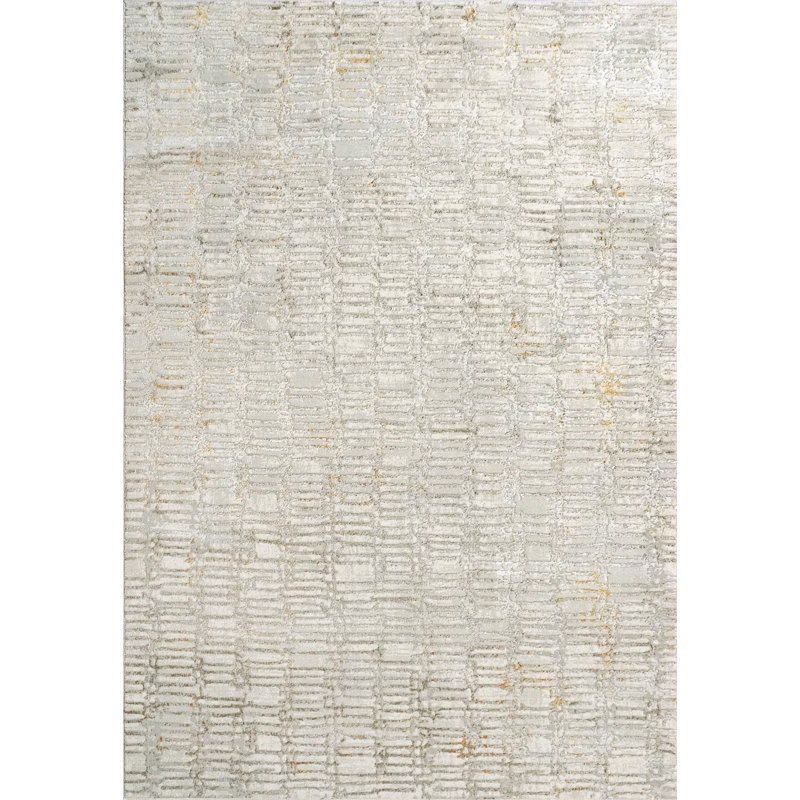 Tapis ivoire Bireuen, Rectangle 5 pi 3 po x 7 pi 7 po