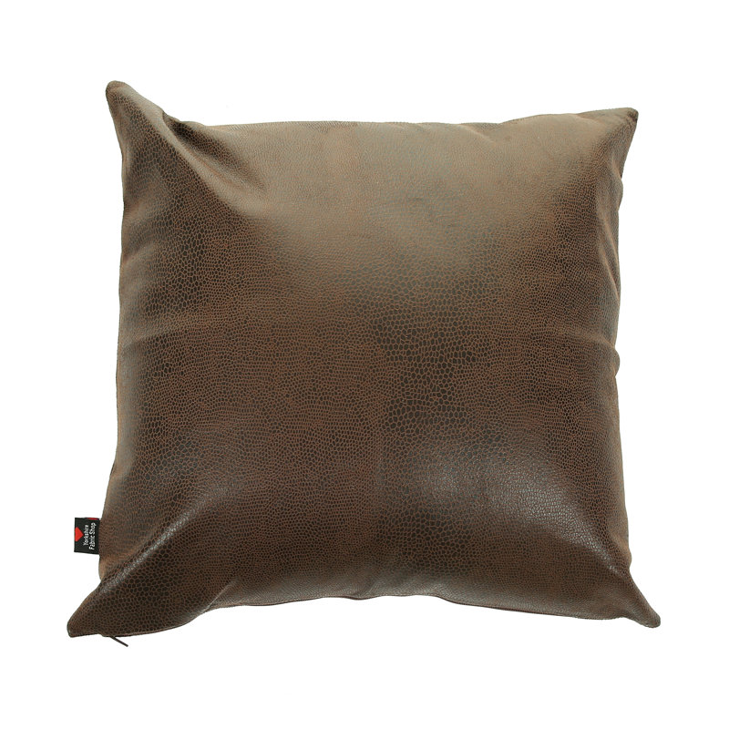 Cheer Animal Print Square Cushion, 55 x 55cm, Brown