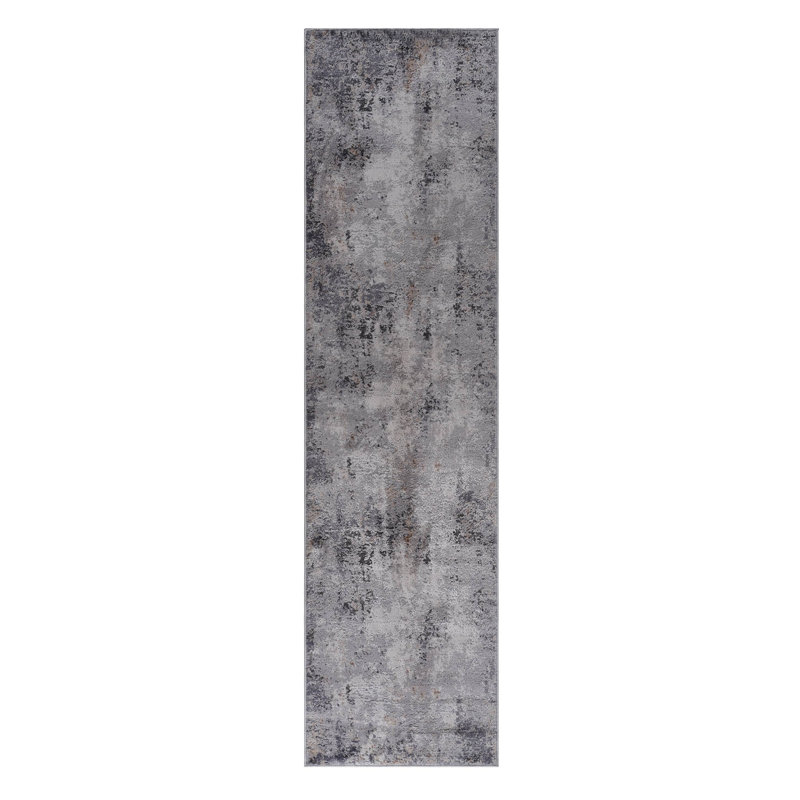 Collection Sand Abstract Runner Rug, Runner 2'2" x 8'
