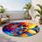 Optical Glow Indoor And Outdoor Area Rug-1057896544
