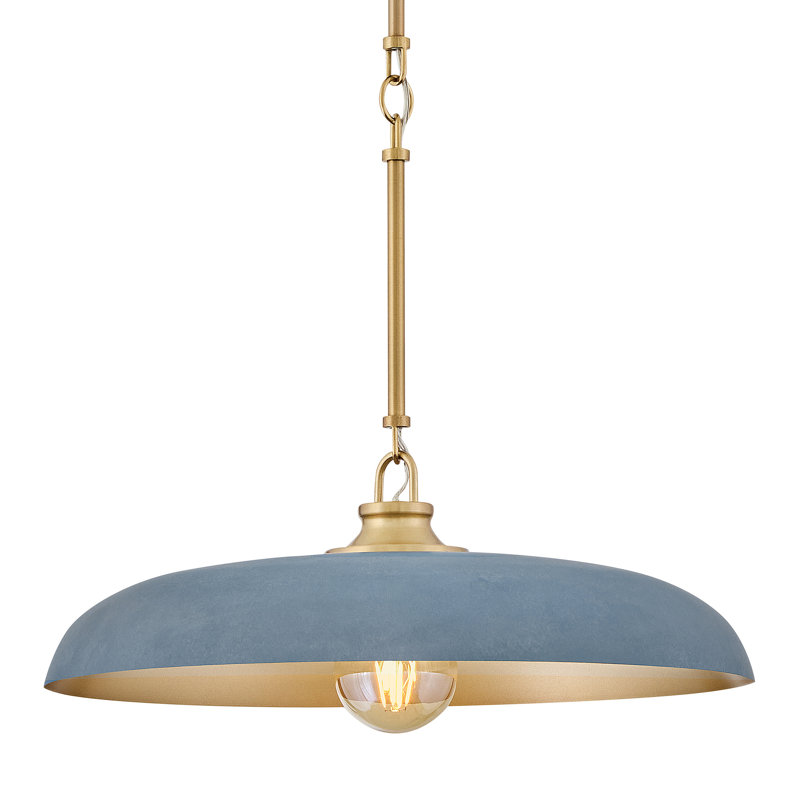 Hinkley Sadie Large Dome Pendant, Blue