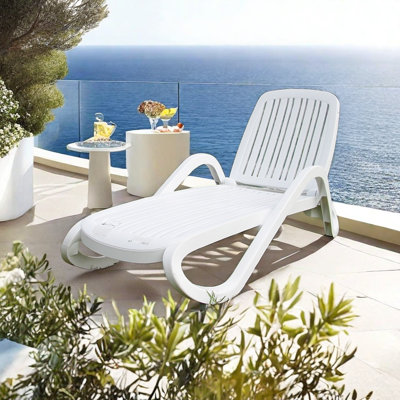 Chaise longue d'extérieur Wiveka