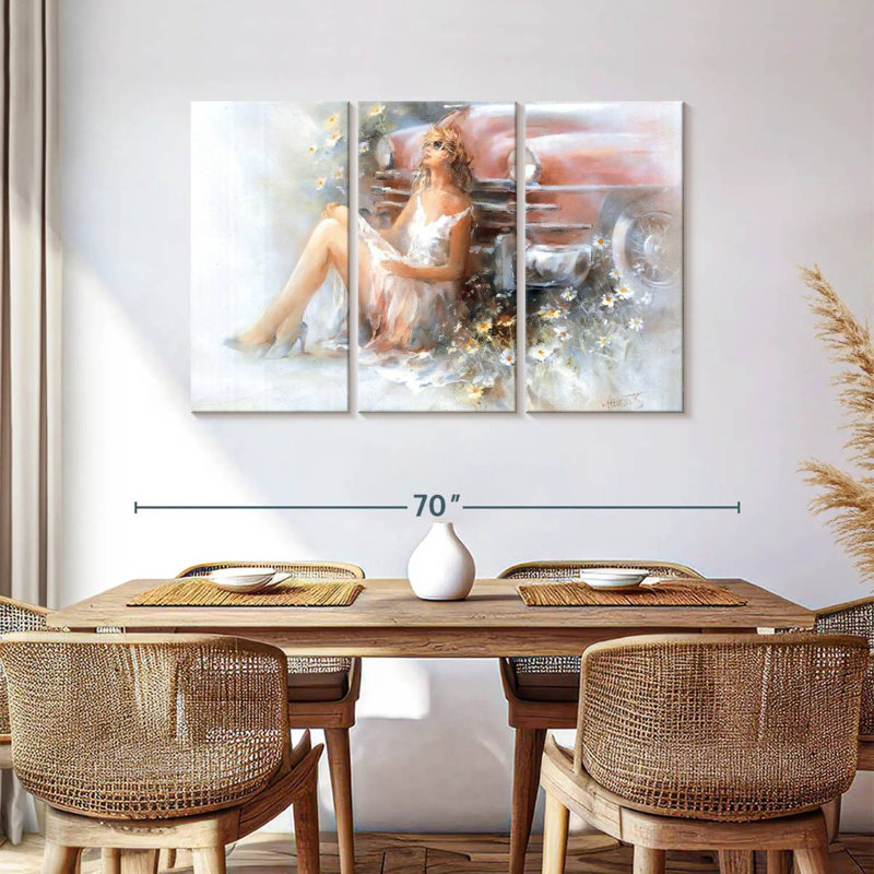 Leisha Relax Alone, 36" H x 57" W