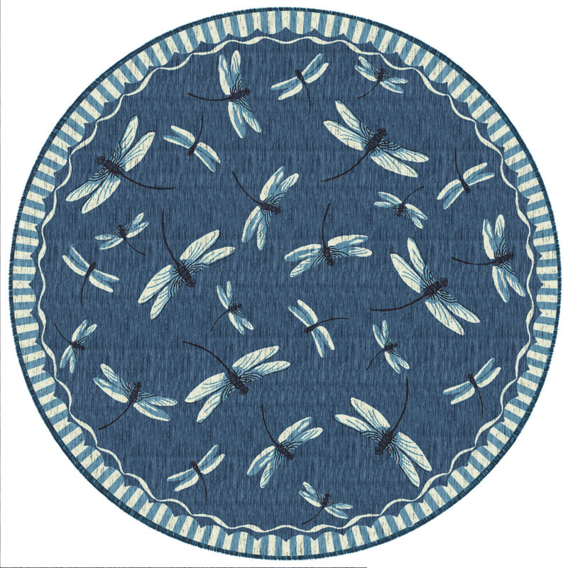 Thornburg Indoor / Outdoor Rug, Round 7'10"