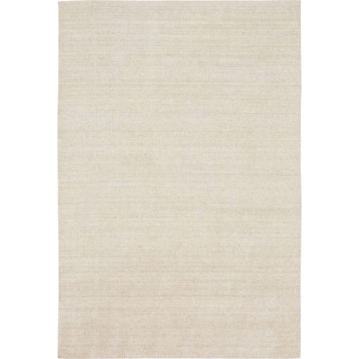 Wool Area Rug in Ivory