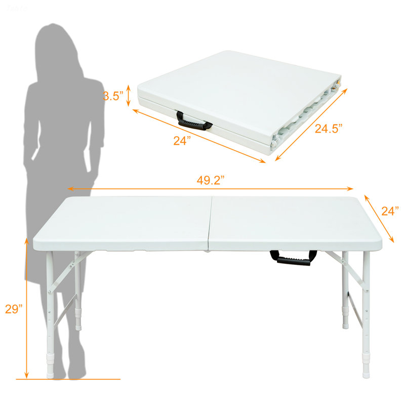 Folding Table, Patio Dining Table