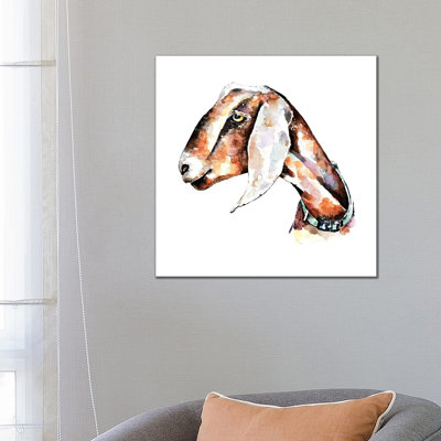 Nubian Goat I - Painting on Canvas