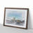 New York Skyline with the Twin Towers in Abstract - Picture Frame Graphic Art Print-55724944-55724943