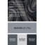 Abstrait paysage 87, art mural en métal noir-2118444805