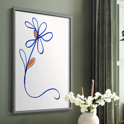 Reproduction encadrée Wobbler Blooms I - bois massif