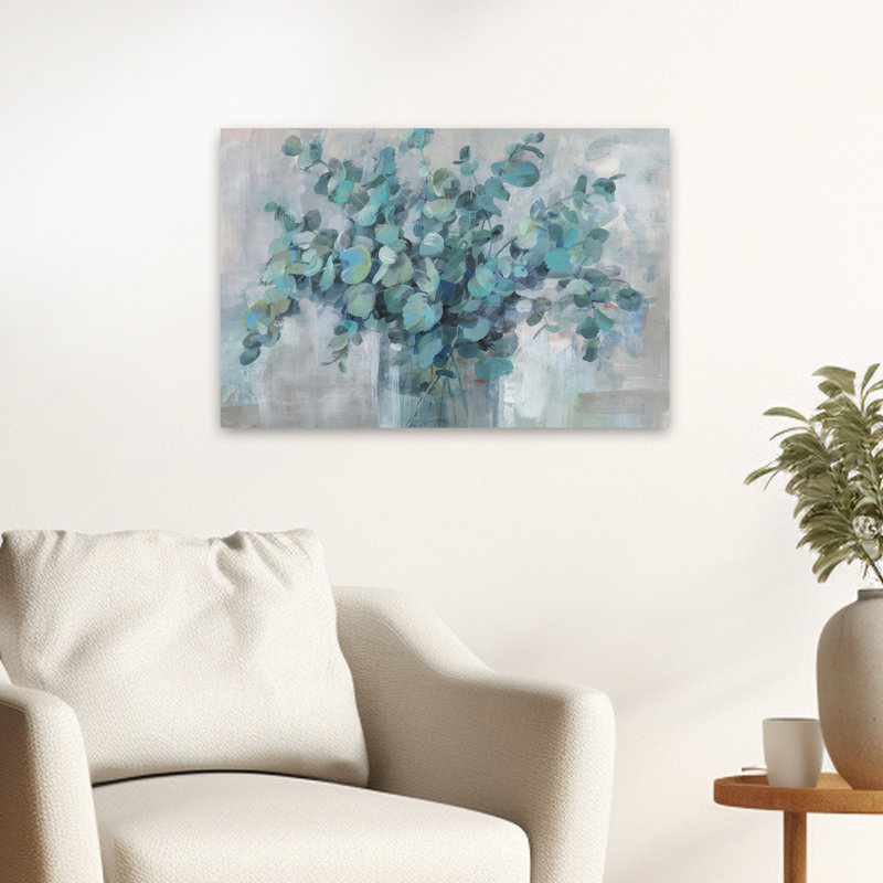 Eucalyptus moderne de style campagne et jardin, H 24 po x l 16 po