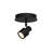 4DBBAC976AD44D13AF8FA698B9E5909D Lincoln 1 Light Adjustable Led Flush Mount Matte Black Finish-70376286