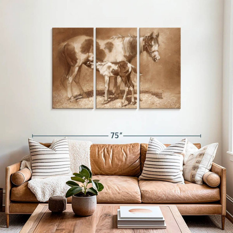 Brampt Sienna Paint, 36" H x 57" W