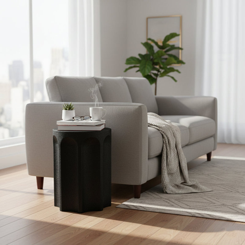 Solid Wood End Table