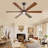 Modern Ceiling Fan With Remote, 6 Solid Wood Blades, Quiet Dc Motor, Outdoor Ceiling Fan For Covered Patios With Light-152733239-152733237-134302703