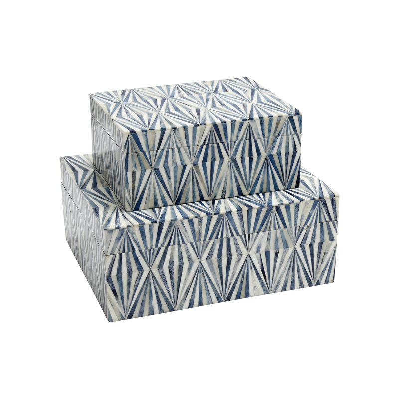 2 Piece Decorative Box Set