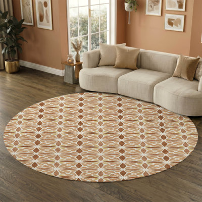 Tapis géométrique lavable à la machine de qualité supérieure Mayfield AMF2469
