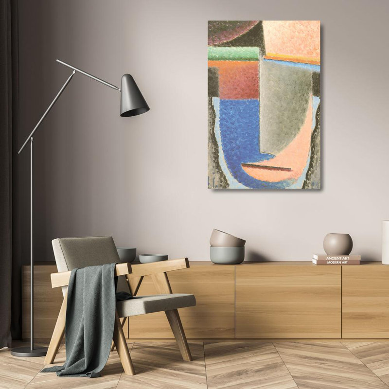 Tête abstraite, 1929, H 24 po x l 16 po