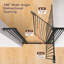 Barrière de sécurité très haute de 42 po, barrière pour bébé de 29,5 à 40,6 po de large pour escalier, barrière pour chien-116173877-124606892