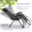 Chaises d'extérieur inclinables avec coussins et porte-gobelets Nestl-113072909