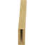 Attelle de genou traditionnelle en cèdre brut-88135693