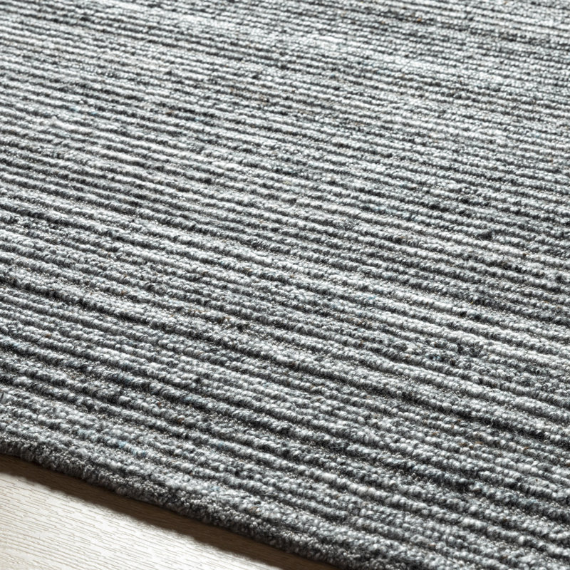 Area Rug in Gray, Rectangle 2' x 3'