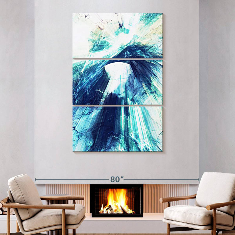 Avery Light, 74" H x 48" W