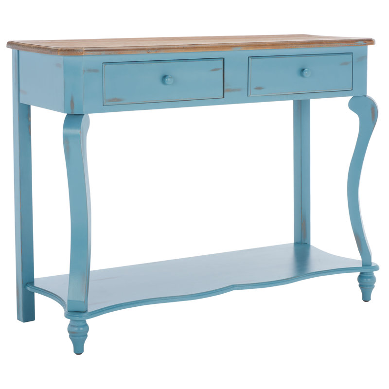 Mizel 43'' Solid Wood Console Table, Oak