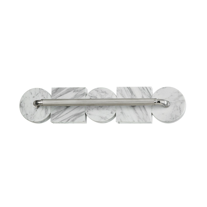 Sena 1 Light Wall Sconce, Burnished Nickel, 23" H x 5" W x 5" D