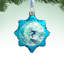 Surfer Keepsake Glass Ornament