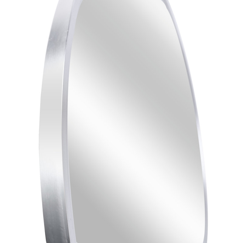 Miroir de salle de bain 42 po, Argent argent