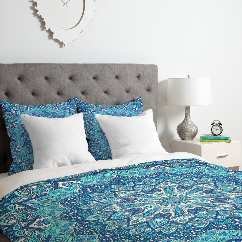 Aimee St Hill Bohemian Damask Duvet Cover, Twin/Twin XL Duvet Cover + 1 Standard Sham