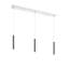 Luminaire suspendu cylindrique à DEL 3 lumières pour îlot de cuisine Bowning-1443815707-1443815708