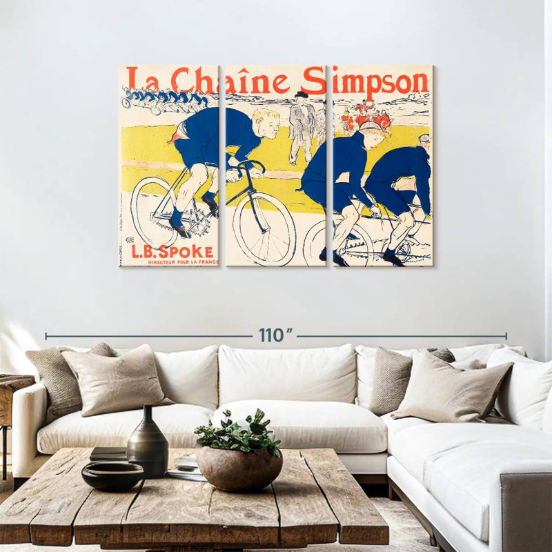 Sireci The Simpson Chain, 48" H x 74" W