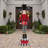 Metal Nutcracker for Holiday Decor