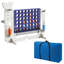 Ensemble de jeu géant 4 en 1 avec Connect 4, basketball, lancer de balle et golf-118379577