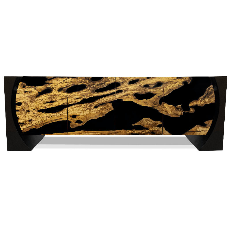 Loire 82.6'' W Solid Wood Credenza