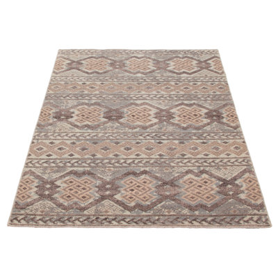 Tapis gris Jules Serapi 5 pi 3 po x 7 pi 6 po