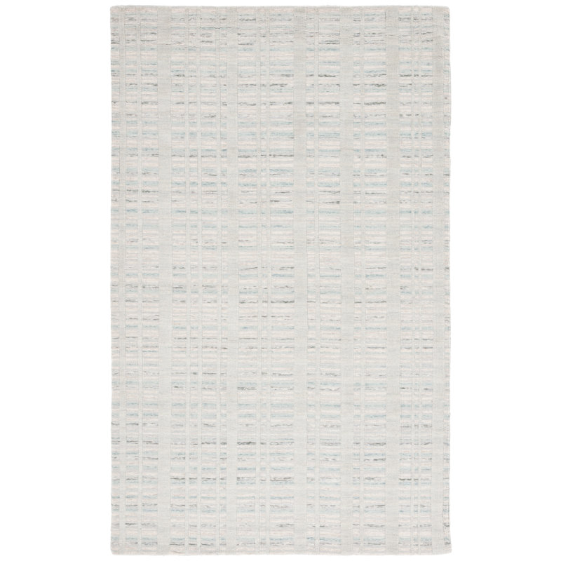 Mattair 651 Area Rug In Teal, Rectangle 6' x 9'