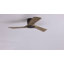 Plafonnier encastré blanc standard 36 po avec 3 pales en bois massif et télécommande-455798538-455798543-455798532